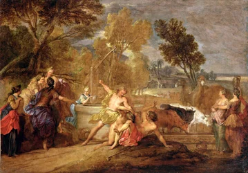 Mozes en de dochters van Jethro
